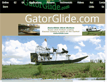 Tablet Screenshot of gatorglide.com
